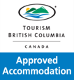 BC Tourism approved accommodation